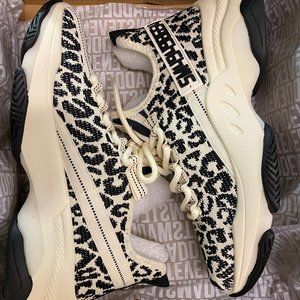 NWT steve madden maxima leopard sneakers